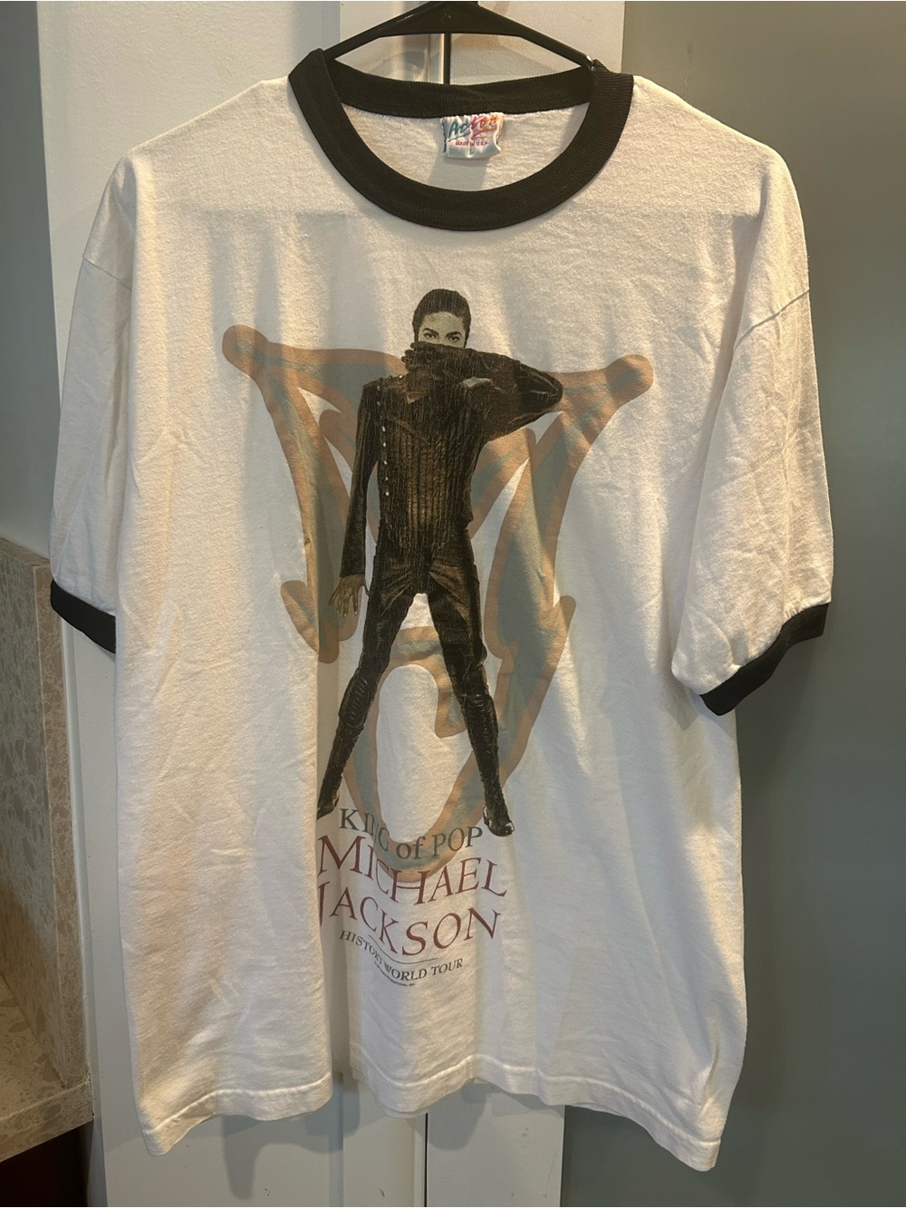 Vintage Michael Jackson 90’s King of Pop History World Tour Adult Large T-Shirt